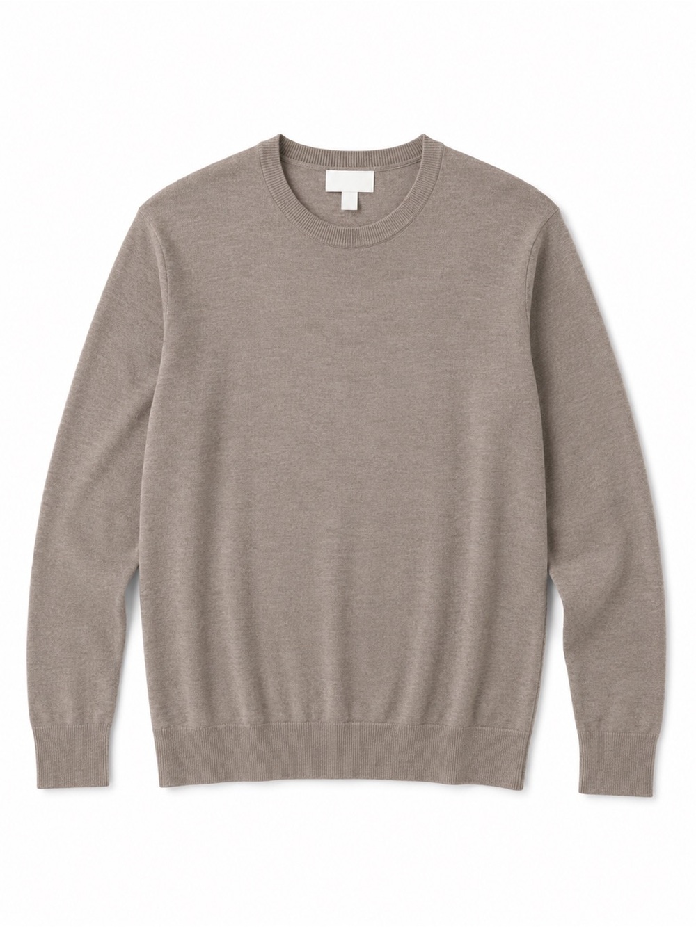 H&M Taupe Crewneck Sweater